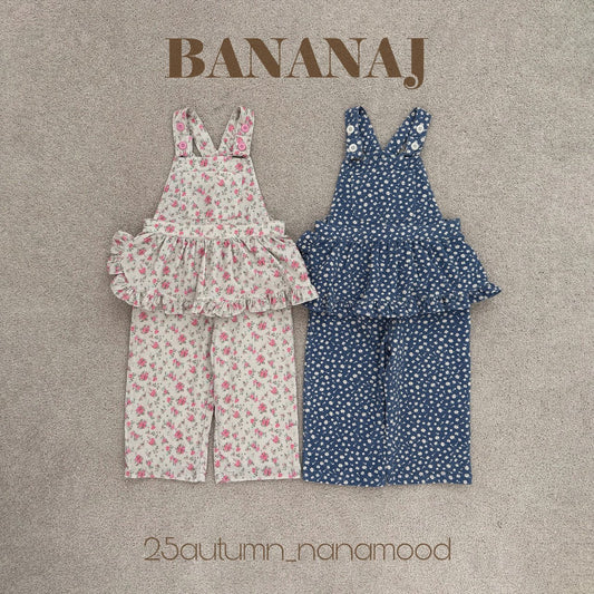 韓國童裝 25秋 | BJ25352 Kids Garden Overall