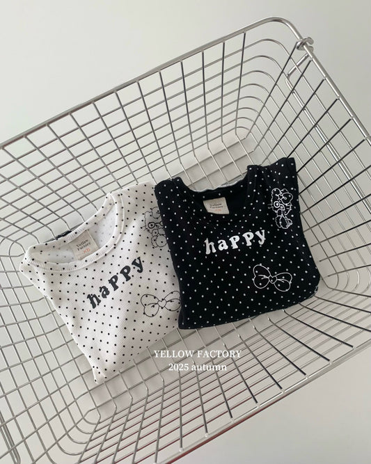 韓國童裝 25秋 | YF25320 Dot Dot Tee
