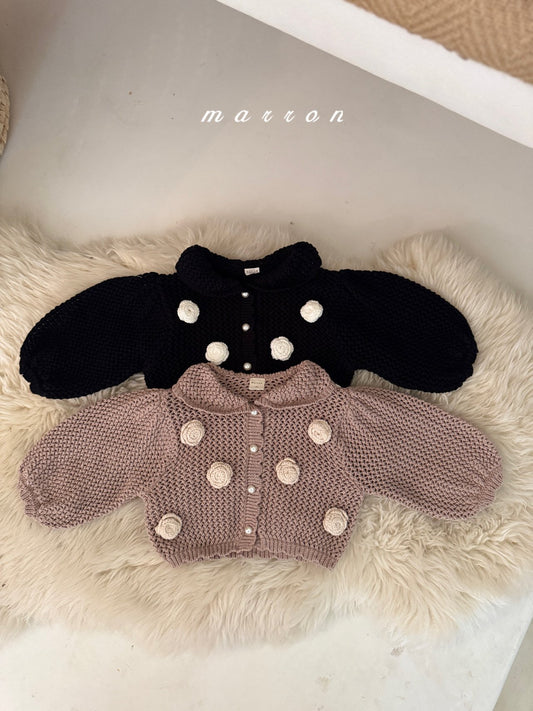 韓國童裝 25秋 | MA25334 Knit Cardigan (Manufactured in China)