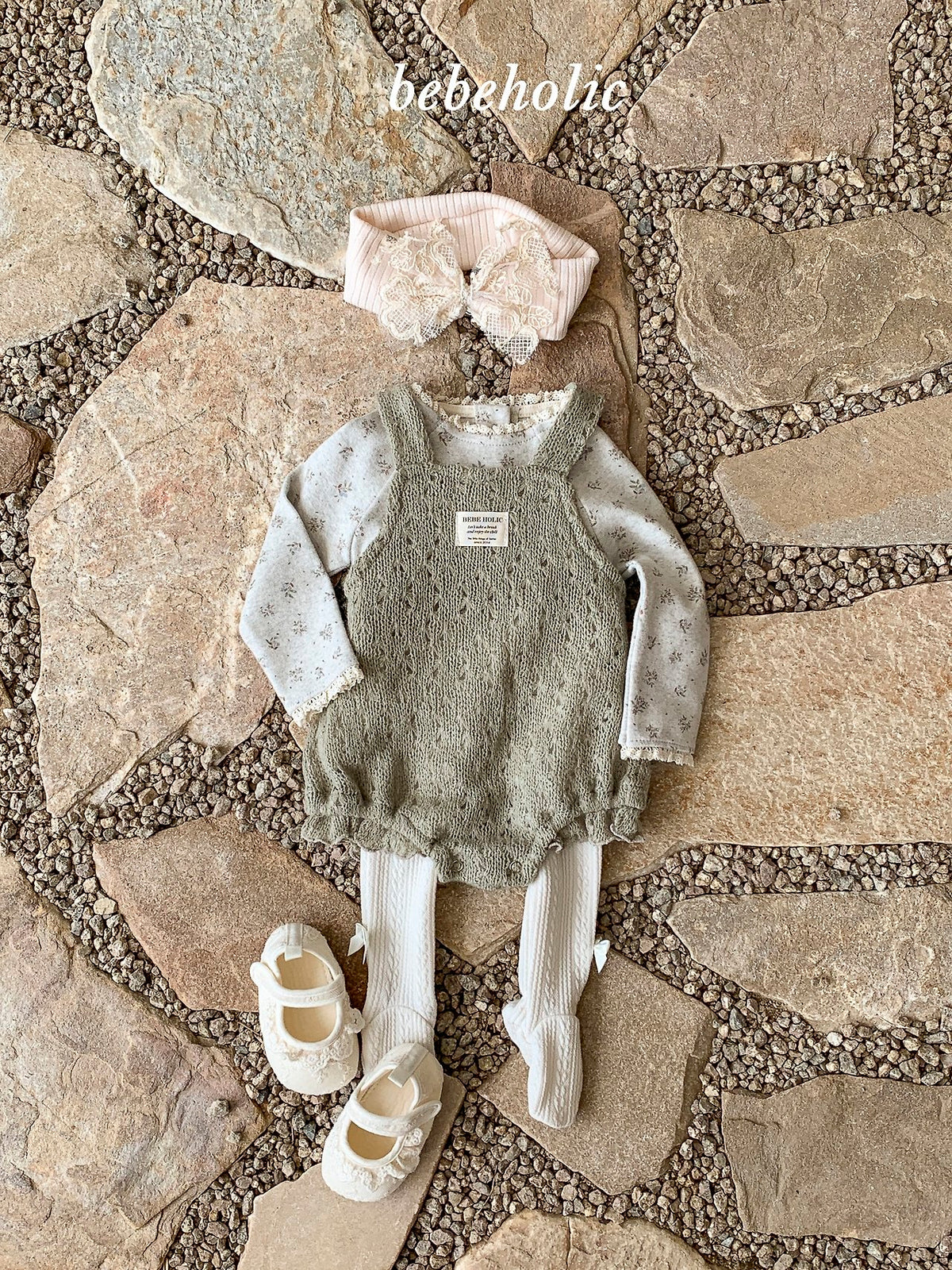 韓國童裝 26秋團購| BH45 Honey Knit Suit 連身衣
