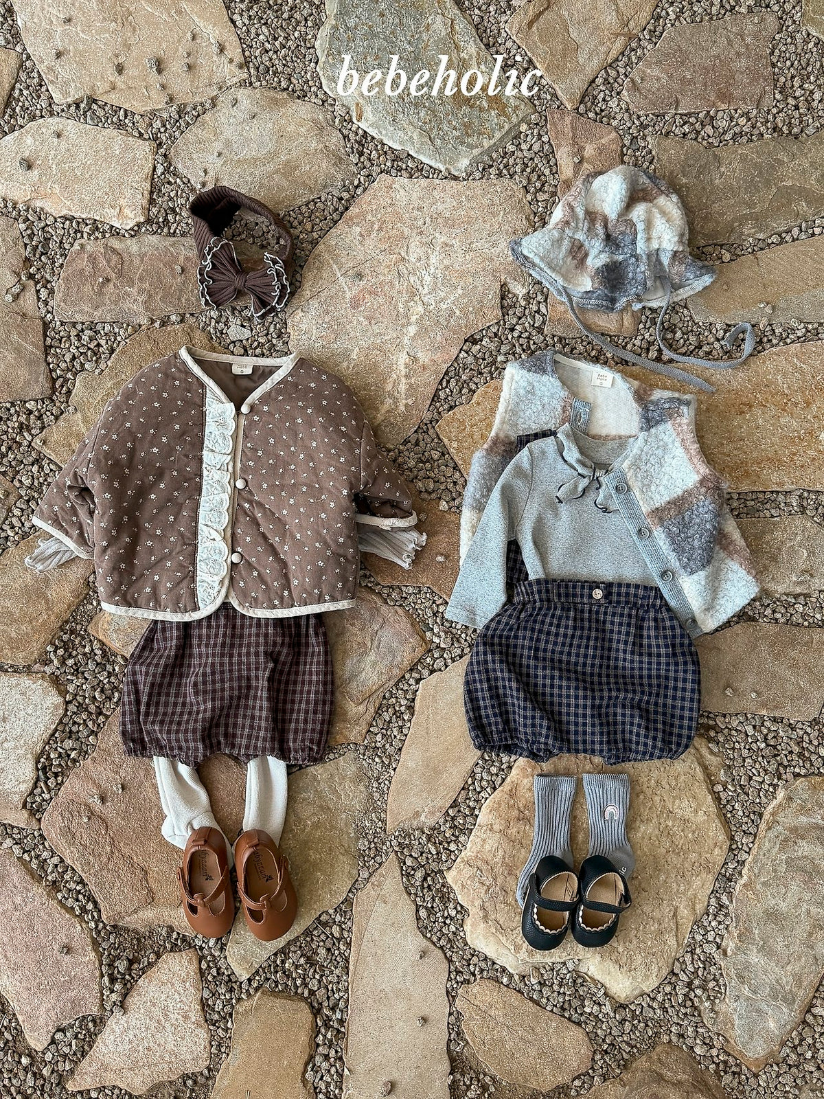 韓國童裝 26秋團購| BH18 Kuku Overall Suit 連身衣