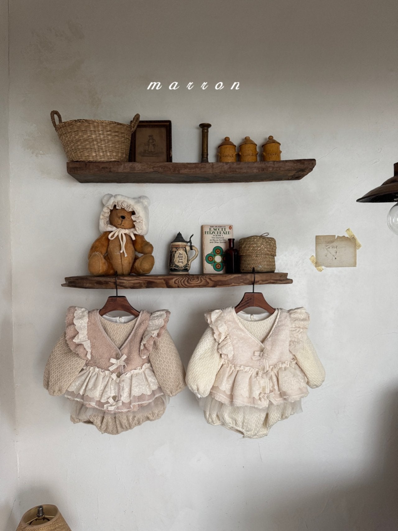 韓國童裝 25秋冬 | MA25426 FRAN FUR VEST  (BABY & KIDS)