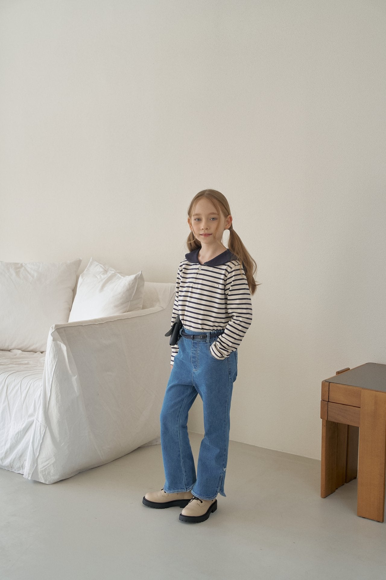 韓國童裝 26春| MN26118 Bootcut Jeans