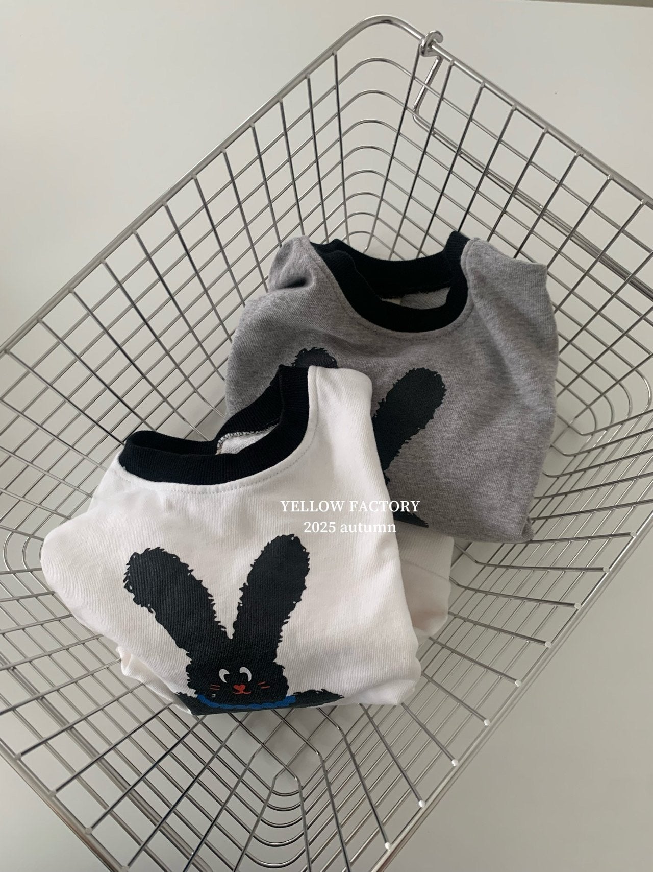 韓國童裝 25秋 | YF25317 Bunny Tee