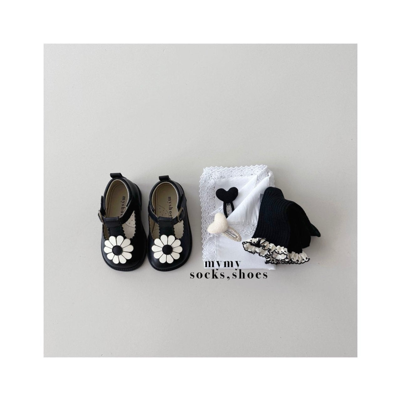 韓國童鞋 | mymy Chia Seed Shoes - FLO | FLOWERKKOCH 