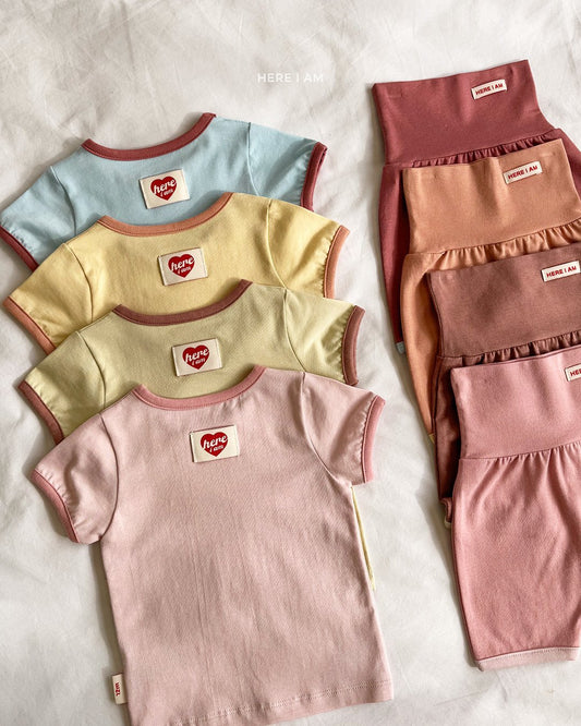 韓國童裝 26夏| HM35 Summer Candy Modal Loungewear Set