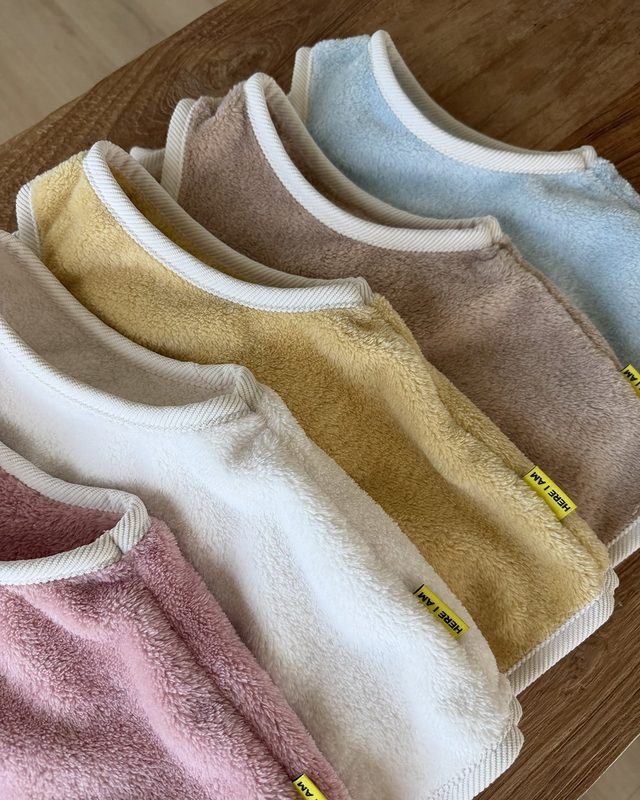 韓國童裝 26秋| HM01 Fleece Vest 背心
