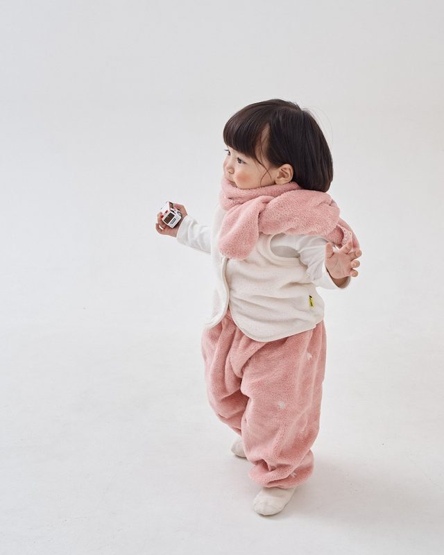 韓國童裝 26秋| HM01 Fleece Vest 背心