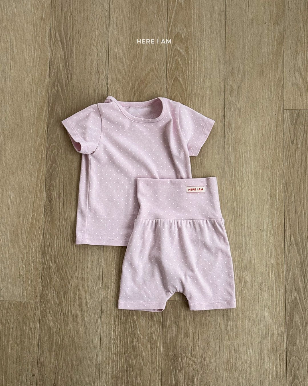 韓國童裝 26夏| HM24 Dot Modal Loungewear Set