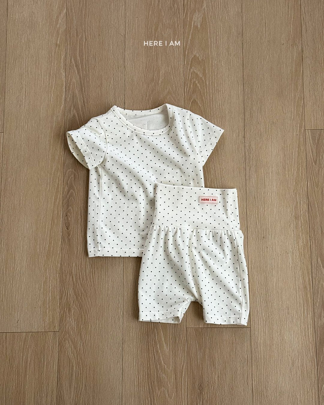 韓國童裝 26夏| HM24 Dot Modal Loungewear Set